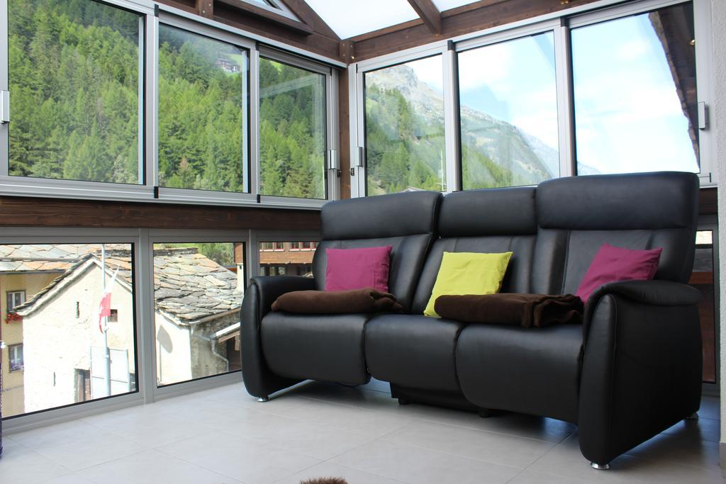 Haus Dorf 7 Apartment Saas-Grund Luaran gambar